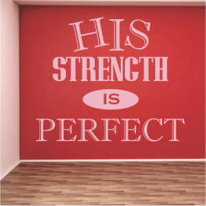 His Strength