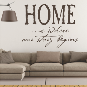 Our Home Wall Words