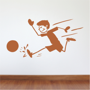 Soccer Player Graphic